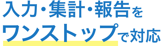 自治体の調査・集計からマーケティング分析用のデータ集計まで