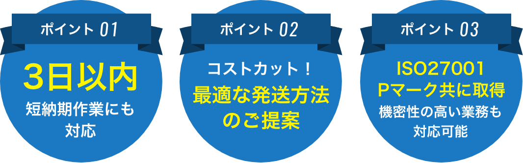 DM発送代行サービスのポイント